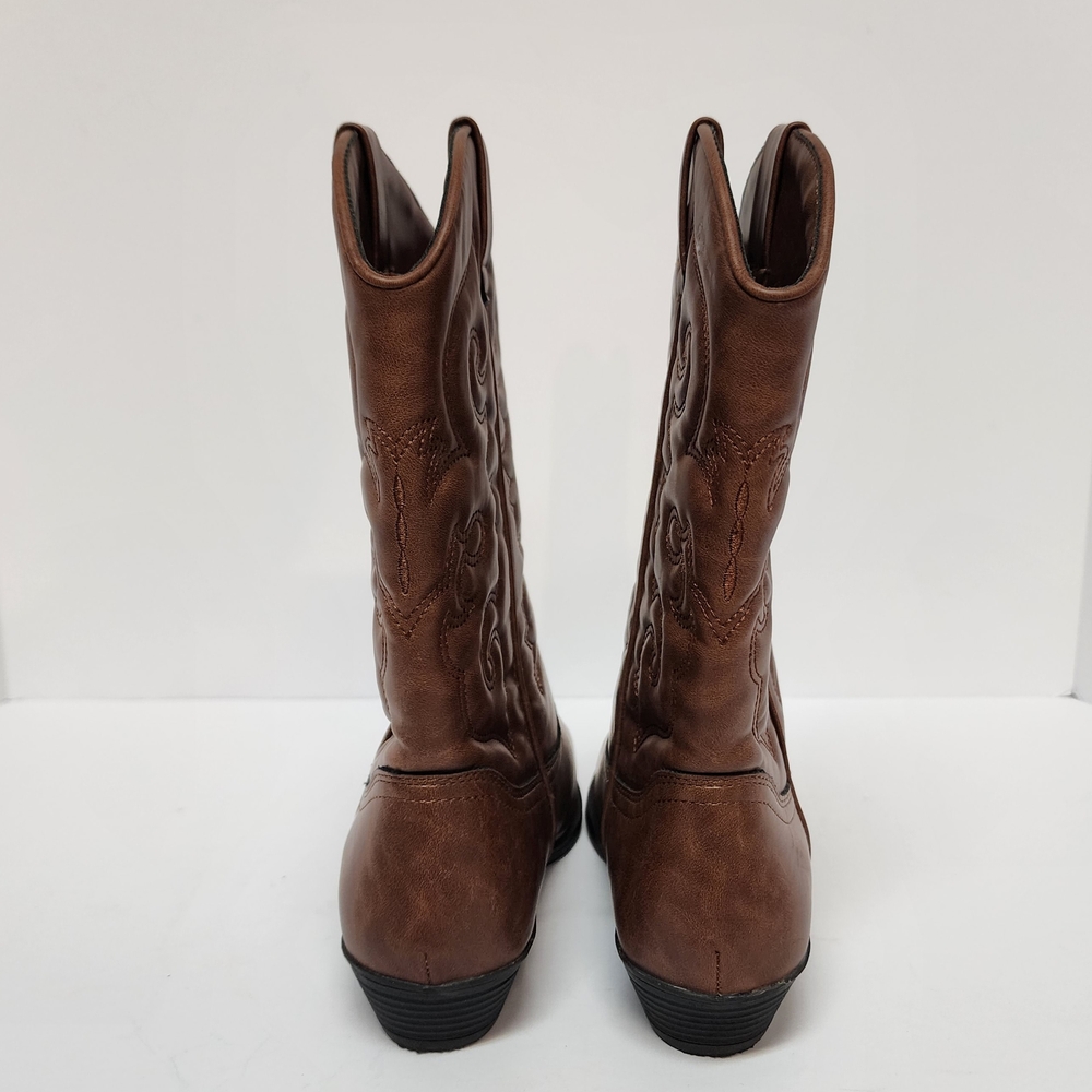 Tucker + Tate Brown Western Cowgirl Boots Size 4M - Picture 6 of 8